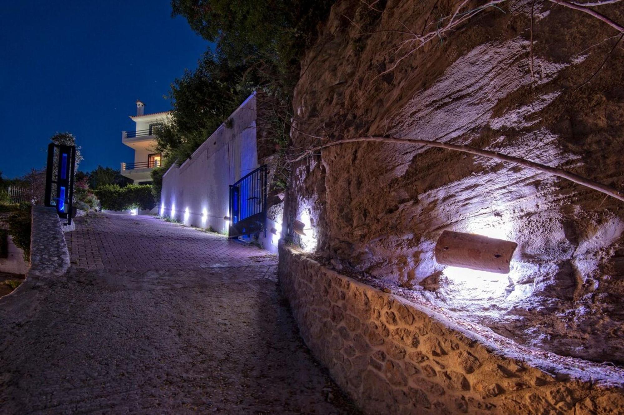 Blue Dream Seaside Villa With Superb Sea Views Κύμη Εξωτερικό φωτογραφία